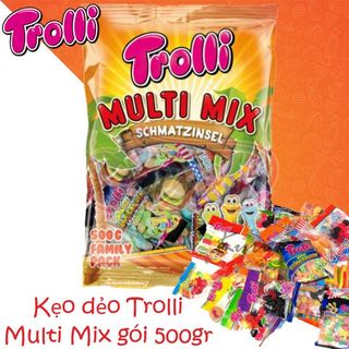 KẸO DẺO TRÁI CÂY TROLLI MULTI MIX 500G (10G/THÙNG) giá sỉ