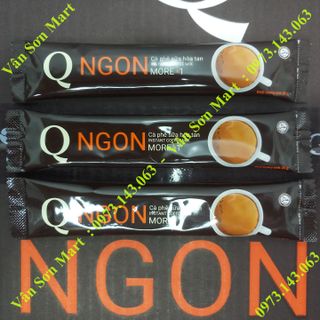 01 thùng cà phê sữa Ngon Trần Quang 10 bịch lớn 1.04Kg (52 gói dài * 20g)