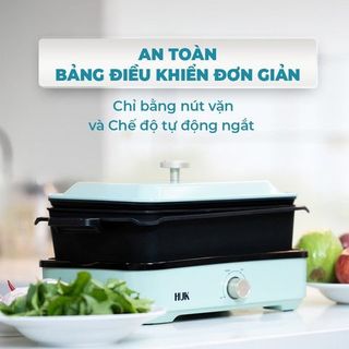 Nồi Lẩu Nướng Đa Năng 3 Trong 1 HUK BL34