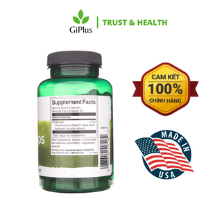 Viên Uống Đông Trùng Hạ Thảo Swanson Cordyceps 600mg (120 Viên/Lọ)
