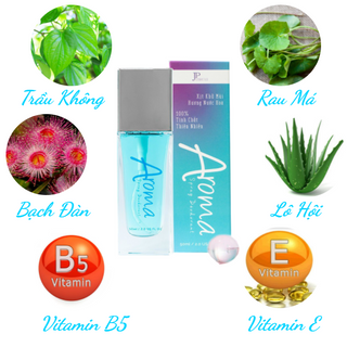 Xịt Khử Mùi Hôi Nách AROMA - Khử Mùi Hôi Nách, Hôi Chân, Thâm Nách, Ra Mồ Hôi Nách - Thành Phần Từ Thiên Nhiên - 50 ml
