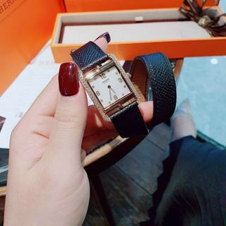 ĐỒNG HỒ HERRMES VUÔNG NỮ CAO CẤP