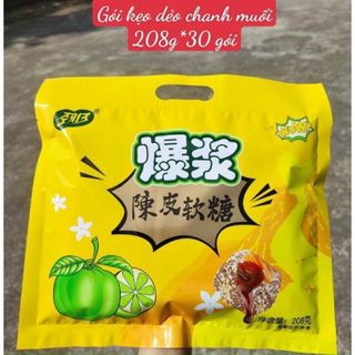 Ô mai chanh muối bịch 208gr