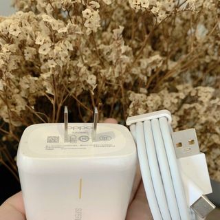 Bộ sạc siêu nhanh Oppo Super Vooc 6A 65W full box chân TypeC