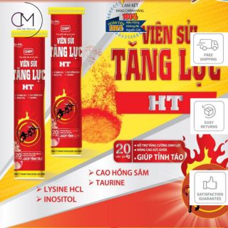 Lốc viên sủi tăng lực 4g/viên x 20 viên x 10 ống giá sỉ