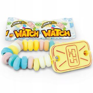 Kẹo Đồ Chơi Ba Lan Johny Bee Watch Kẹo Trái Cây Hình Đồng Hồ Đeo Tay ( 70 cái/ hộp - 6 hộp / thùng)