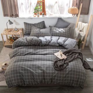 Bộ Set 4 Món Chăn Ga Gối Cotton Korea Cao Cấp Mềm Mịn CÓ CHĂN CHẦN BÔNG