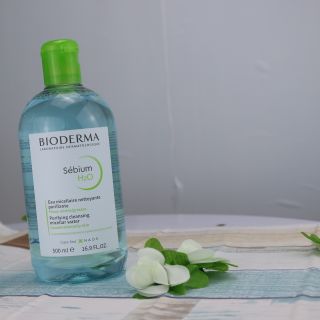 NƯỚC TẨY TRANG BIODERMA SENSIBIO H20 MÀU XANH (500ML)