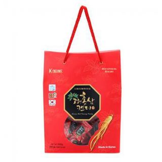 KẸO HỒNG SÂM 6 NĂM TUỔI HQ DẠNG HỘP 500G ( thùng 14 hộp)