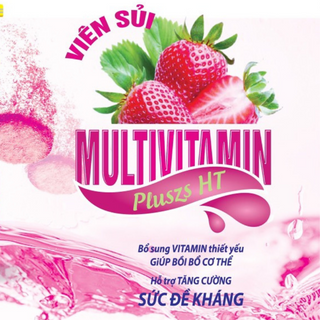 Lốc 10 ống viên sủi hương dâu (4gr x 20 viên x 10 ống)
