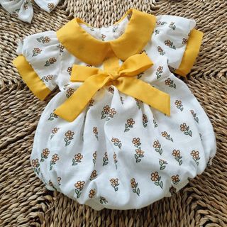 Body hoa baby với hoạ tiết cực sắc set
