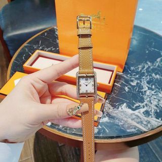 ĐỒNG HỒ HERRMES MINI VUÔNG NỮ CAO CẤP