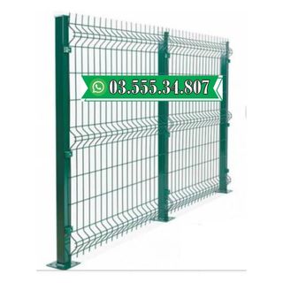 Hàng Rào Lưới Thép Mạ Kẽm, Hàng Rào Mạ Kẽm Nhúng Nóng D5 A50x150