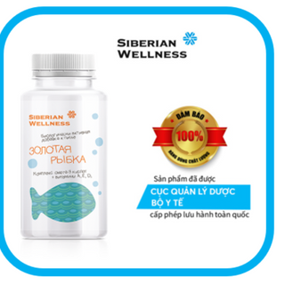 Viên uống nang mềm Omega-3 tăng cường sự phát triển não bộ và mắt của trẻ em Siberian Wellness - 90 viên/lọ giá sỉ