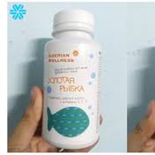 Viên uống nang mềm Omega-3 tăng cường sự phát triển não bộ và mắt của trẻ em Siberian Wellness - 90 viên/lọ