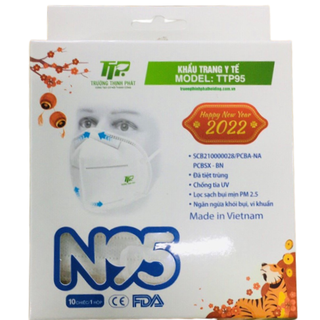 [HỘP] KHẨU TRANG KN95 TTP KHÔNG VAN