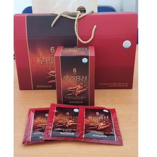NƯỚC HỒNG SÂM NONGHYUP WOORI 50ML X 30 GÓI/hộp, thùng 5 hộp