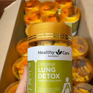 Viên uống bổ phổi lung detox healthy care