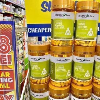 Viên uống bổ phổi lung detox healthy care