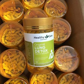 Viên uống bổ phổi lung detox healthy care