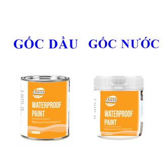 Sơn chống thấm gốc nước và gốc dầu giá sỉ