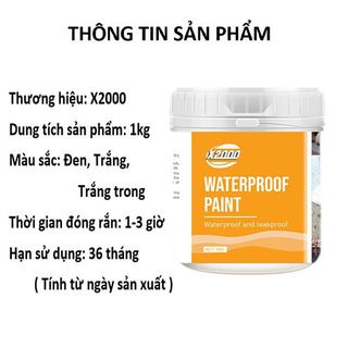 Sơn chống thấm X2000 GỐC NƯỚC
