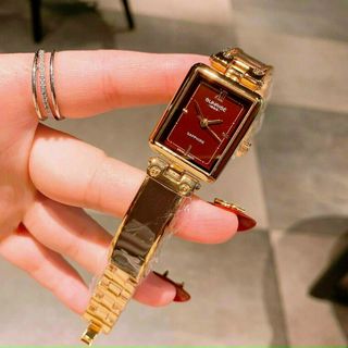 ĐỒNG HỒ SUNRICE MẶT CHỮ NHẬT NỮ XINH