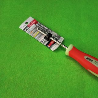Tô vít 4 cạnh phát quang không gỉ No.1505+2×100 Anex Japan