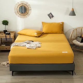 Sét Ga Gối Cotton Tici Phong Cách Hàn Quốc Mềm Mại Mịn CHƯA GỒM CHĂN - KiMi Decor