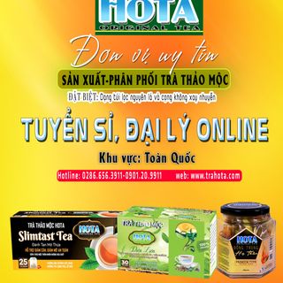 TUYỂN ĐẠI LÝ, ONLINE Trà thảo mộc 100% thiên nhiên