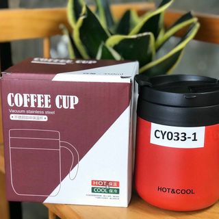 Ca cốc giữ nhiệt cà phê có tay cầm hot&cool 350ml