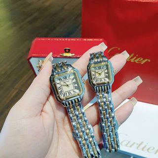 ĐỒNG HỒ CARTlER COUPLE VUÔNG HOT XINH