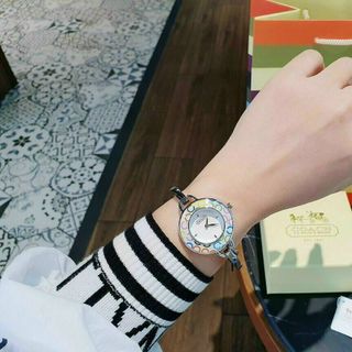 ĐỒNG HỒ COACH KIỀNG HOA VĂN NỮ XINH