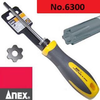 Tô vít hoa thị có lỗ No.6300-T8x60 Anex giá sỉ