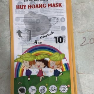 Khẩu trang KF94 bé Huy Hoàng cập bến giá mềm