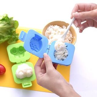 Bộ 6 khuôn làm cơm, thạch cho bé
