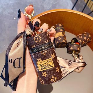 Túi Nhỏ Mini đựng son đựng đồ có móc khoá tặng kèm khăn lụa