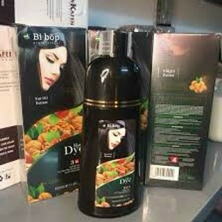 Dầu gội phủ bạc bibop đen và nâu có tem 7 màu trống hàng giả