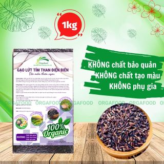 Sỉ gạo lứt tím than Điện Biên Orgafood - gạo sạch hữu cơ, ăn kiêng, eatclean, cho người tiểu đường