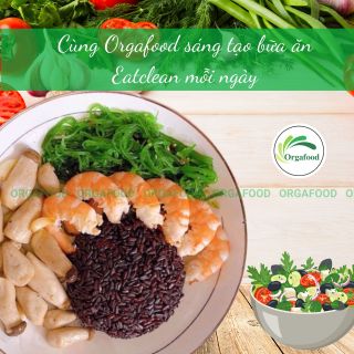 Sỉ gạo lứt tím than Điện Biên Orgafood - gạo sạch hữu cơ, ăn kiêng, eatclean, cho người tiểu đường