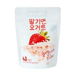 SỮA CHUA KHÔ BEBEDANG CUBE 3 VỊ: TRUYỀN THỐNG - VỊ CHUỐI - VỊ DÂU 16G (THÙNG 180 GÓI)