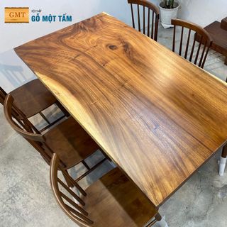 Bàn Làm Việc, Bàn Học Gỗ Me Tây Nguyên Tấm Dài 1,67 x 87 x 5