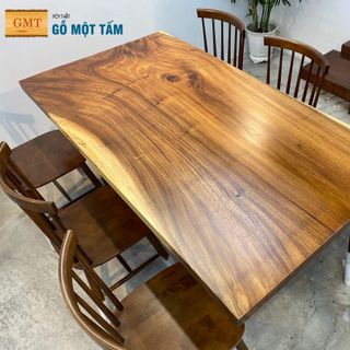 Bàn Làm Việc, Bàn Học Gỗ Me Tây Nguyên Tấm Dài 1,67 x 87 x 5