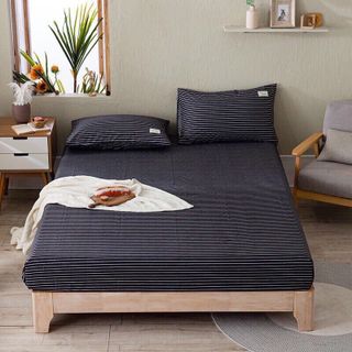 Bộ Chăn Ga Cotton Tici Nhập Khẩu Cao Cấp Mềm Mại Êm Ái Dành Cho Homestay, Khách Sạn, Căn Hộ Dịch Vụ - Set Ko Chăn