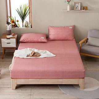 Bộ Chăn Ga Cotton Tici Nhập Khẩu Cao Cấp Mềm Mại Êm Ái Dành Cho Homestay, Khách Sạn, Căn Hộ Dịch Vụ - Set Ko Chăn