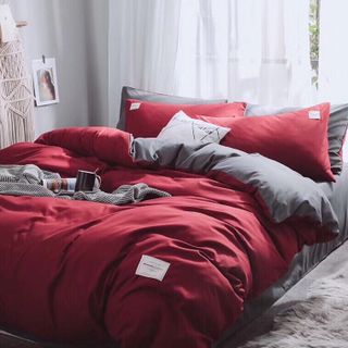 Bộ chăn ga gối Cotton Tici cho homestay, căn hộ, khách sạn CÓ VỎ CHĂN giá sỉ, giá bán buôn