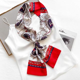 Khăn lụa khăn quấn cổ khăn turban khăn thắt nơ thắt túi