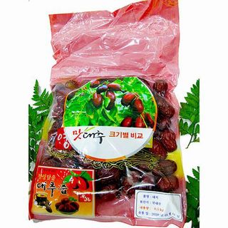 TÁO ĐỎ KHÔ HÀN QUỐC 0.5KG ( THÙNG 40 GÓI)