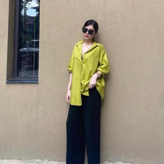 Chuyên sỉ áo sơ mi cốm Xưởng may YoYo chuyên sỉ thun thái