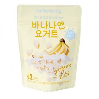SỮA CHUA KHÔ BEBEDANG CUBE 3 VỊ: TRUYỀN THỐNG - VỊ CHUỐI - VỊ DÂU 16G (THÙNG 180 GÓI)